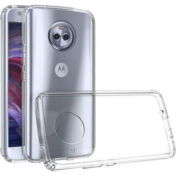 Transparant Tpu siliconen hoesje voor Motorola Moto X4