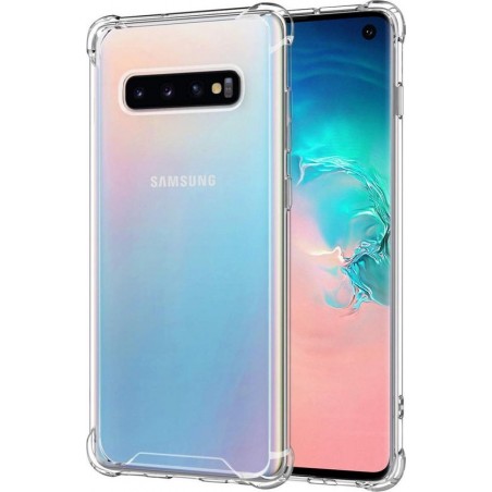 Samsung Galaxy S10 Hoesje Schokbestendig Transparant