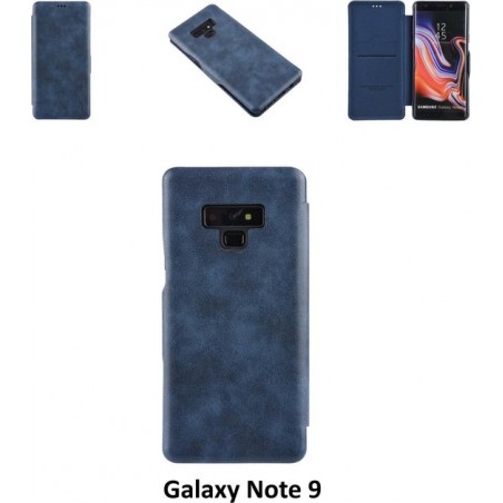 UNIQ Accessory Galaxy Note 9 Luxe Book Case cover - Blauw (N960F)