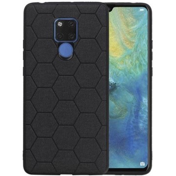 Hexagon Hard Case voor Huawei Mate 20 X Zwart