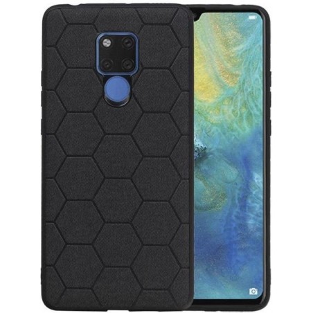 Hexagon Hard Case voor Huawei Mate 20 X Zwart