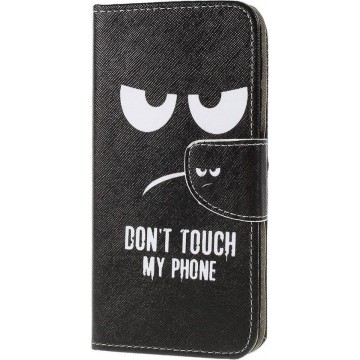 Samsung Galaxy A10 Hoesje - Book Case - Don’t Touch