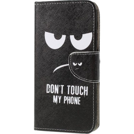 Samsung Galaxy A10 Hoesje - Book Case - Don’t Touch