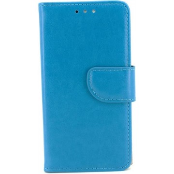 Xssive Hoesje voor Sony Xperia X Compact - Book Case - geschikt voor pasjes - turquoise