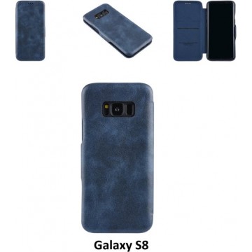 UNIQ Accessory Galaxy S8 Luxe Book Case cover - Blauw (G950F)