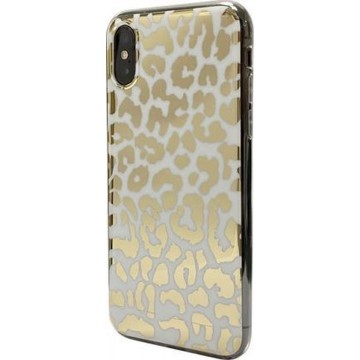 Trendy Fashion Cover iPhone 7/8/SE 2 Golden Leopard