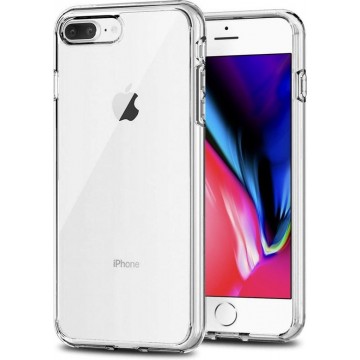 iPhone 7 Plus Hoesje Transparant  - iPhone 8 Plus Hoesje Transparant - iPhone 7/8 Plus Siliconen Hoesje Case Back Cover - Clear