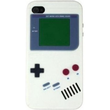 Apple iPhone 3G / 3GS Silicone Case Gameboy hoesje Wit