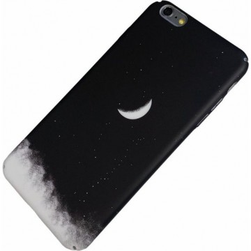 Apple iPhone 6 Plus / 6s Plus - maan hard hoesje Laurent zwart