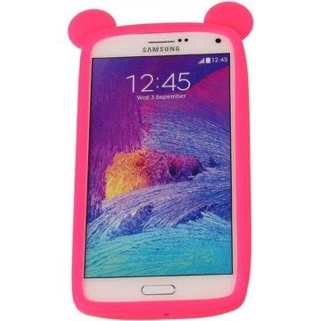 Roze Bumper Beer Medium Frame Case Hoesje voor Samsung Galaxy J7 2016