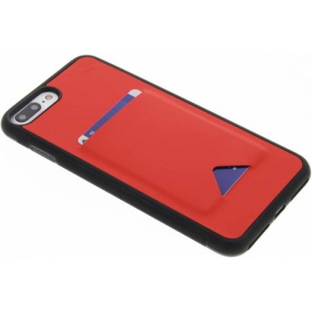 Dux Ducis Cardslot Backcover iPhone 8 Plus / 7 Plus hoesje - Rood