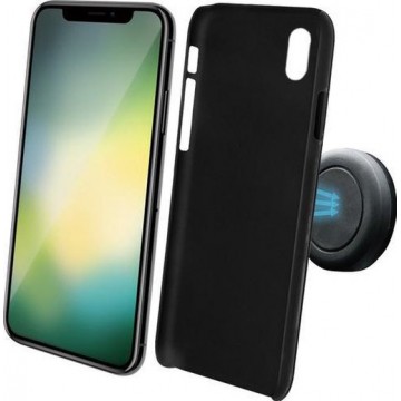 MH by Azuri magnetic backcover & air vent car holder - zwart - iPhone Xr