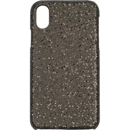 Iphone X Bling telefoonhoesje - Zwart