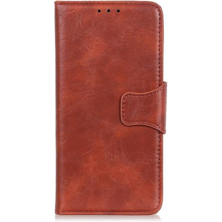 Shop4 - Sony Xperia 10 II Hoesje - Wallet Case Cabello Bruin