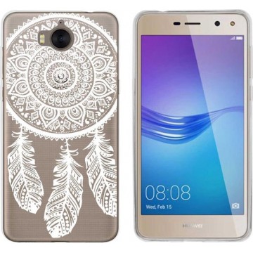 MP Case TPU case Spring print voor Huawei Y6 2017 -Achterkant / backcover