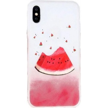 iPhone 7/8/SE 2020 hoesje watermeloen - iPhone case - telefoonhoesje voor de iPhone