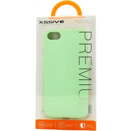 Xssive Matte Hoesje voor Huawei Mate 9 - Back Cover - TPU - Groen