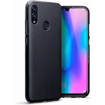 hoesje voor Huawei P Smart (2019) en Honor 10 Lite, gel case, mat zwart