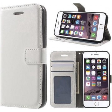 Cyclone wit wallet case hoesje iPhone 7