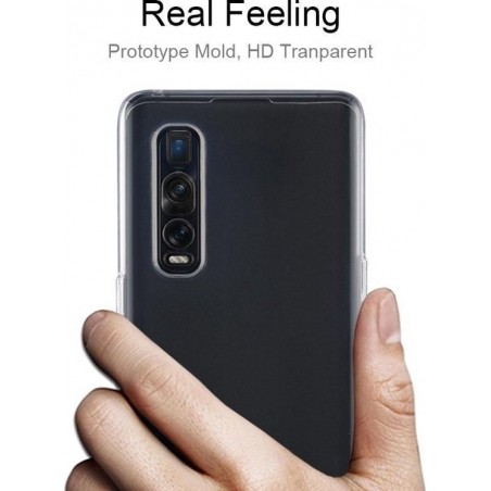 Mobigear Softcase Hoesje Transparant Oppo Find X2 Pro