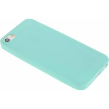 Color Backcover iPhone SE / 5 / 5s hoesje - Mintgroen