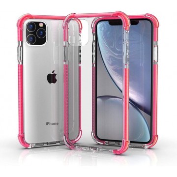 bumper shock case iPhone 12 Pro Max 6.7 inch - roze