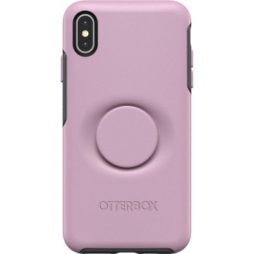 Otter + Pop Symmetry Case voor Apple iPhone Xs Max - Roze