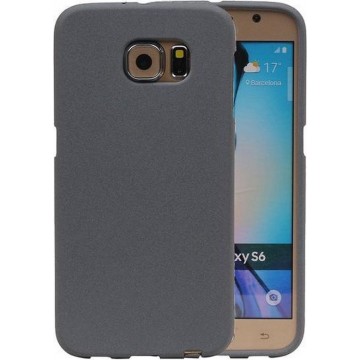 Grijs Zand TPU back case cover hoesje voor Samsung Galaxy S6