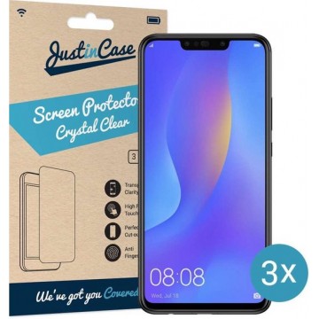 Just in Case Screen Protector Huawei P Smart Plus - Crystal Clear - 3 stuks