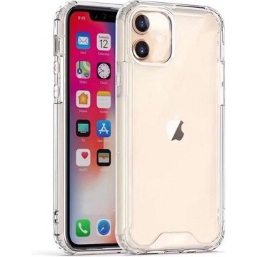 iPhone 12 mini bumper case TPU + acryl – transparant