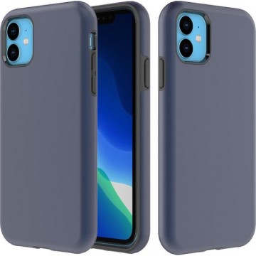 iPhone 11 Hoesje Blauw Hard Case