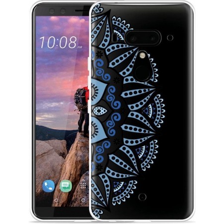 HTC U12 Plus Hoesje Turqoise Mandala