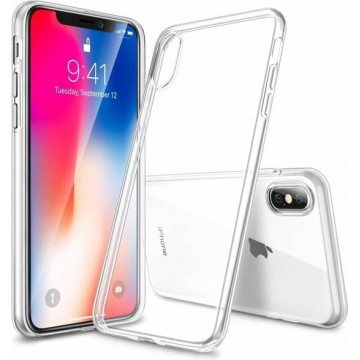 iPhone X / Xs TPU Case Full Transparant - Ultra dun hoesje