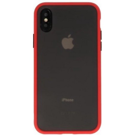 Kleurcombinatie Hard Case voor iPhone X /  XS Rood