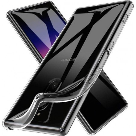 Soft TPU hoesje voor Sony Xperia 1 - transparant