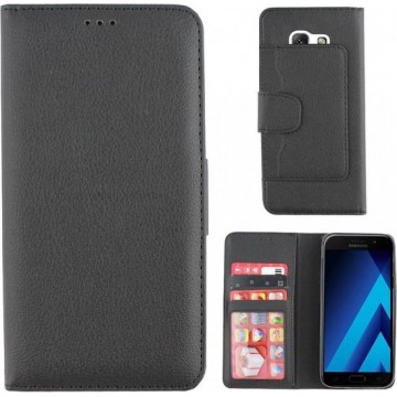 Hoesje Wallet Book Case voor Samsung Galaxy A5 (2017) Zwart