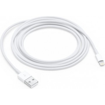 Apple Lightning USB kabel 2m voor iPhone & iPad - 2 meter