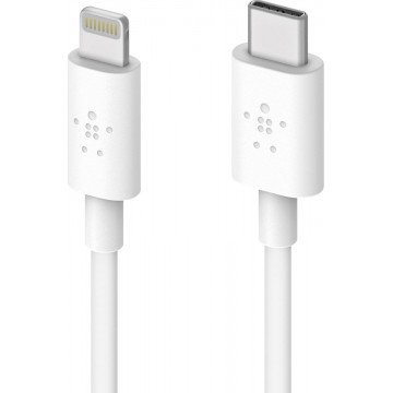 Belkin Mixit Apple Lightning naar USB-C kabel - 1.2m - Wit