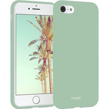 IYUPP iPhone 7 / 8 / SE 2020 Siliconen Hoesje Groen - Full Body - Premium