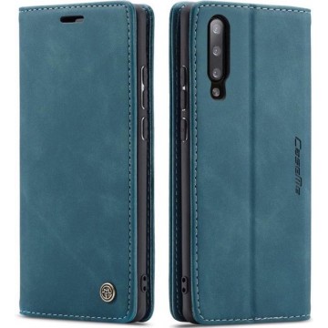 CaseMe Bookcase Samsung Galaxy A50 / A30s hoesje - Blauw
