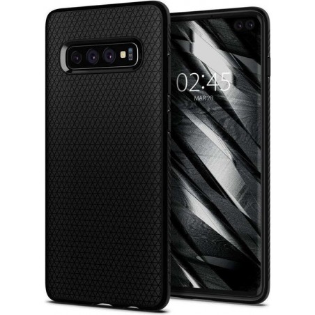 Spigen Liquid Air - voor Samsung Galaxy S10 Plus - Mat zwart