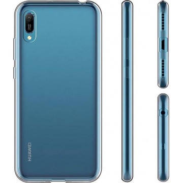 EmpX.nl Huawei Y6 (2019) TPU Transparant Siliconen Back cover