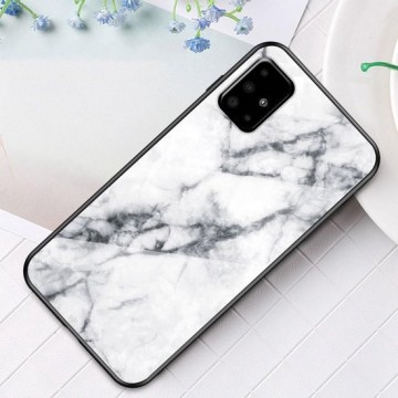 Samsung Galaxy A51 Hoesje - Marble Glass Cover