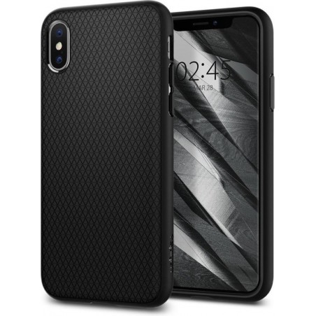 Spigen iPhone Xs Liquid Air Matte Black