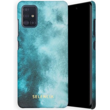 Selencia Maya Fashion Backcover Samsung Galaxy A51 hoesje - Air Blue