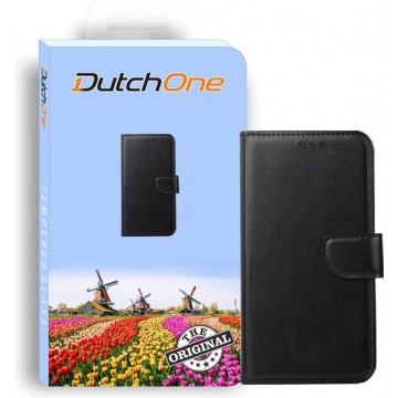 Iphone SE2020 - Book Case zwart - Leren  - Pasjes  - Wallet  - Portemonnee - hoesje - geschikt voor iphone 7/8/SE2020