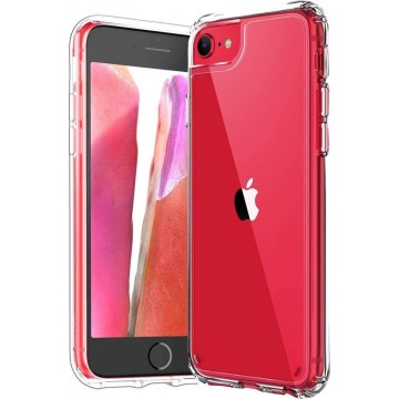 IYUPP iPhone 7 / 8 / SE 2020 Bumper Hoesje Transparant Shockproof Cover