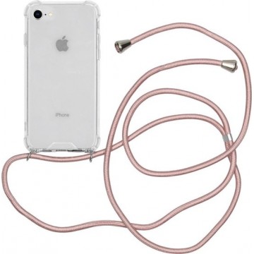 iMoshion Backcover met koord iPhone 8 / 7 hoesje - Rosé Goud