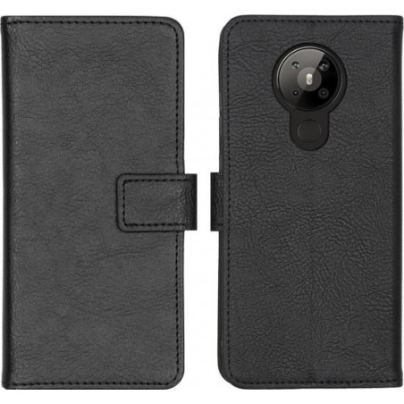 iMoshion Luxe Booktype Nokia 5.3 hoesje - Zwart