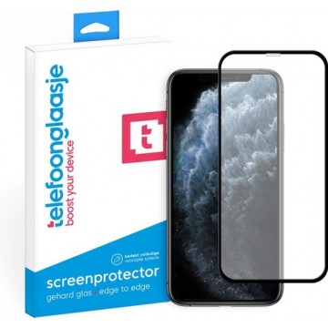iPhone 11 Pro screenprotector - Volledig dekkend - Gehard glas - Tempered Glass